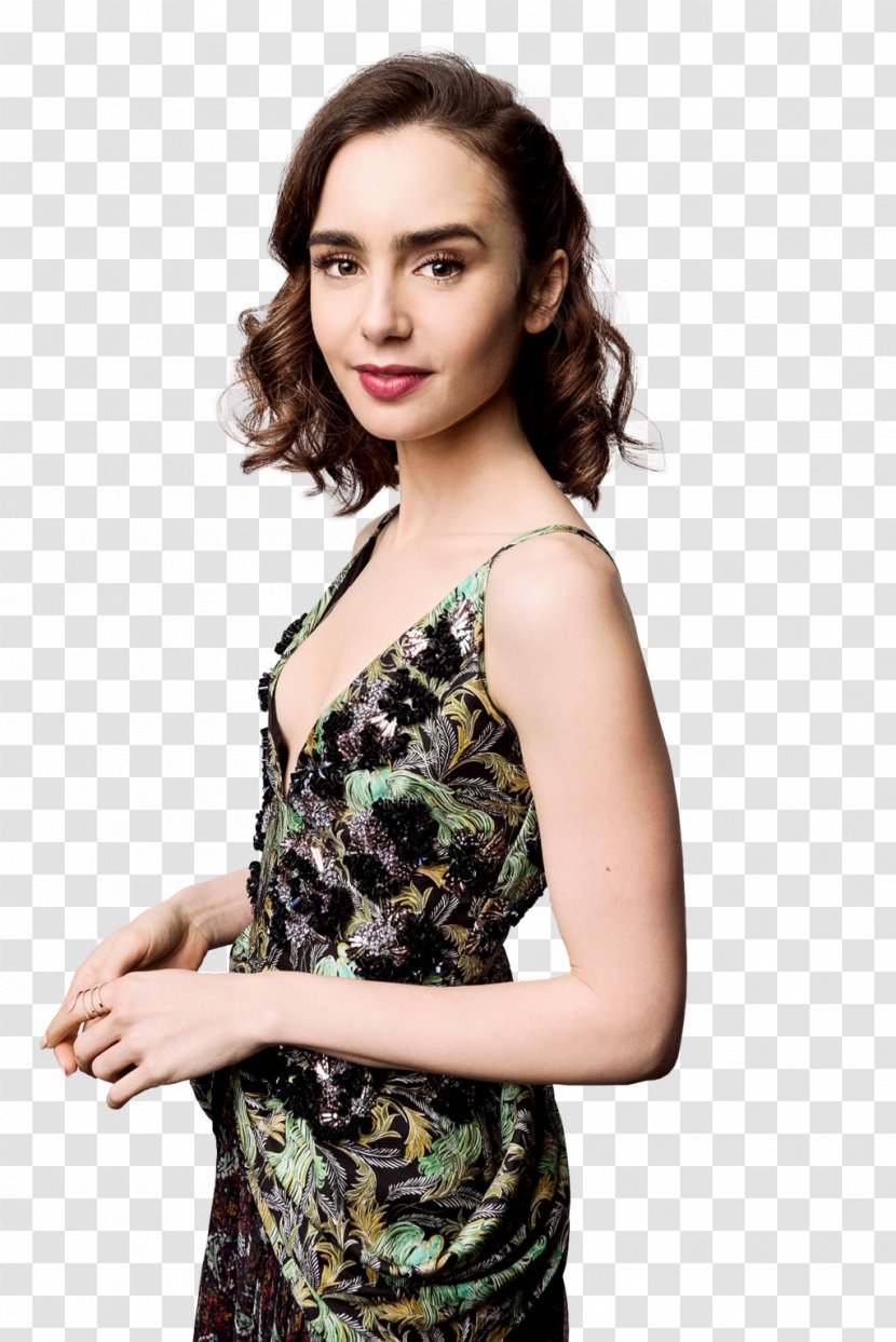 Lily Collins Actor Portrait [May 19] 'Okja' Premiere - Watercolor - 70th Cannes Film FestivalLily Transparent PNG