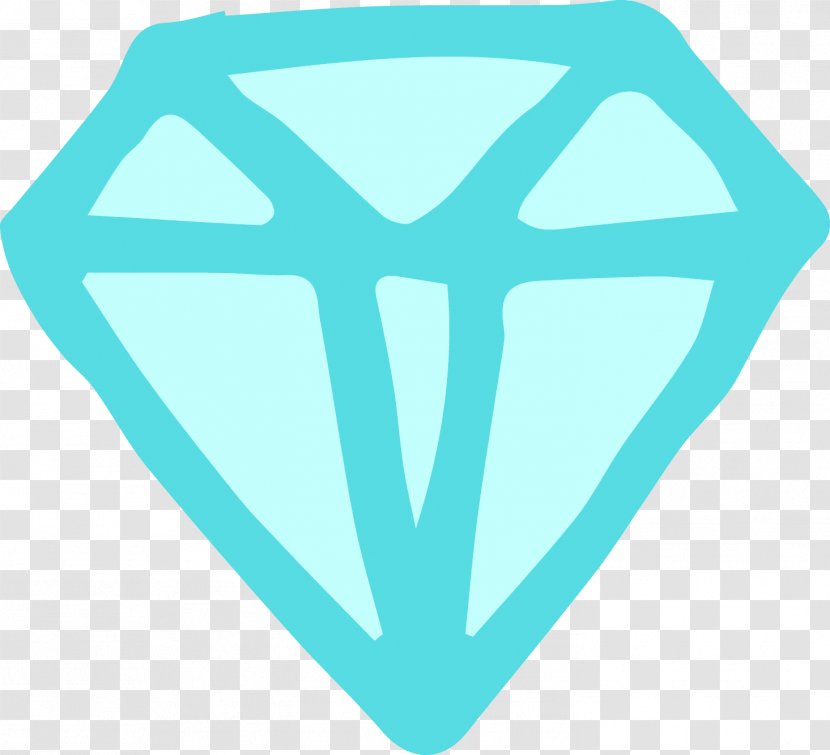 Blue Diamond Transparent PNG