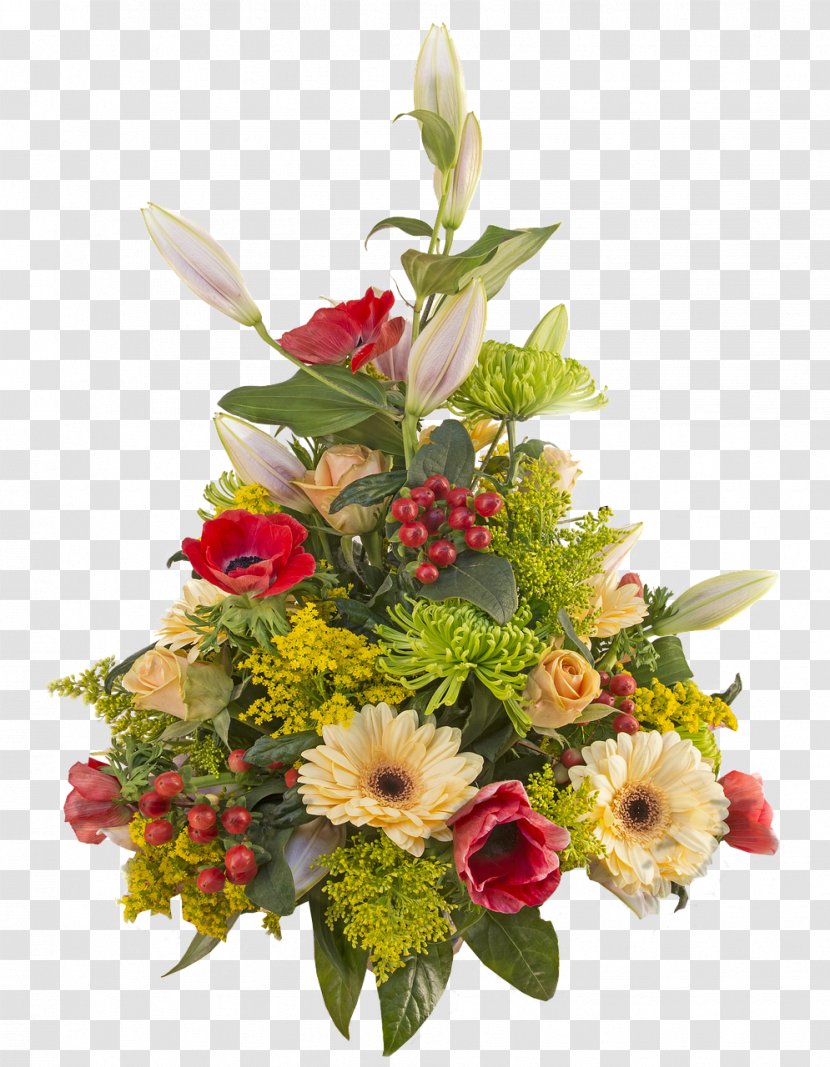 Flower Bouquet Cut Flowers Petal - Wedding Anniversary - Of Transparent PNG