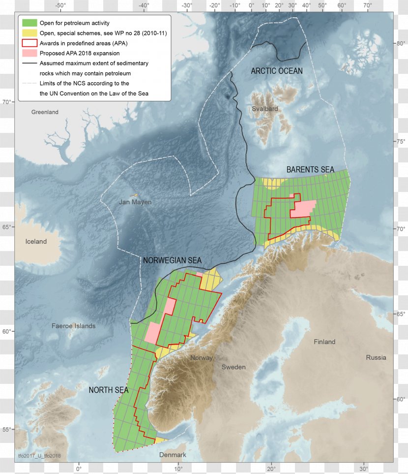 Barents Sea Norwegian Continental Shelf Norway - Water Resources Transparent PNG