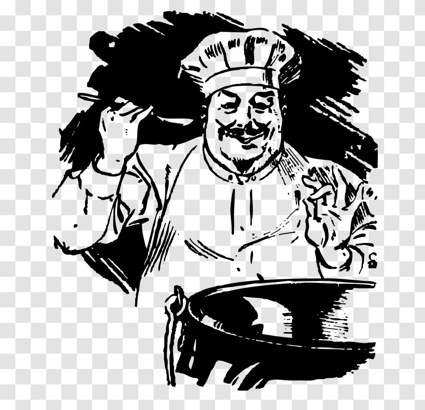 Meatball Chef Cooking Sushi Pizza Transparent PNG