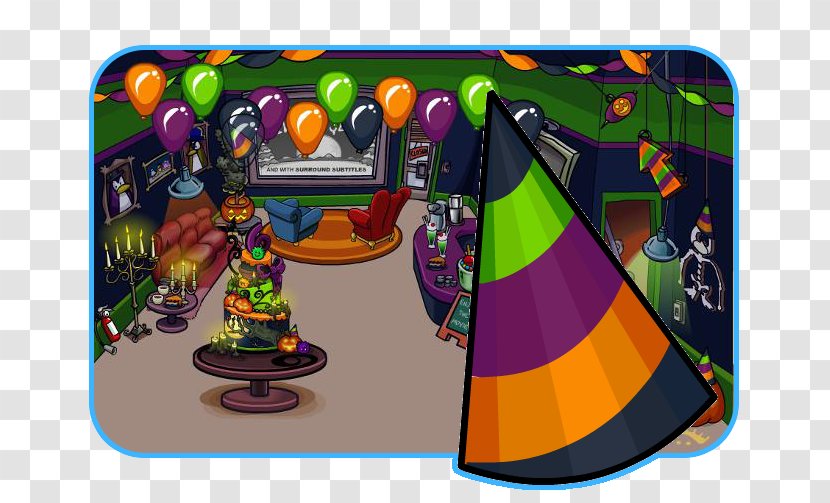 Club Penguin Entertainment Inc Cafe Party Restaurant - Anniversary Transparent PNG