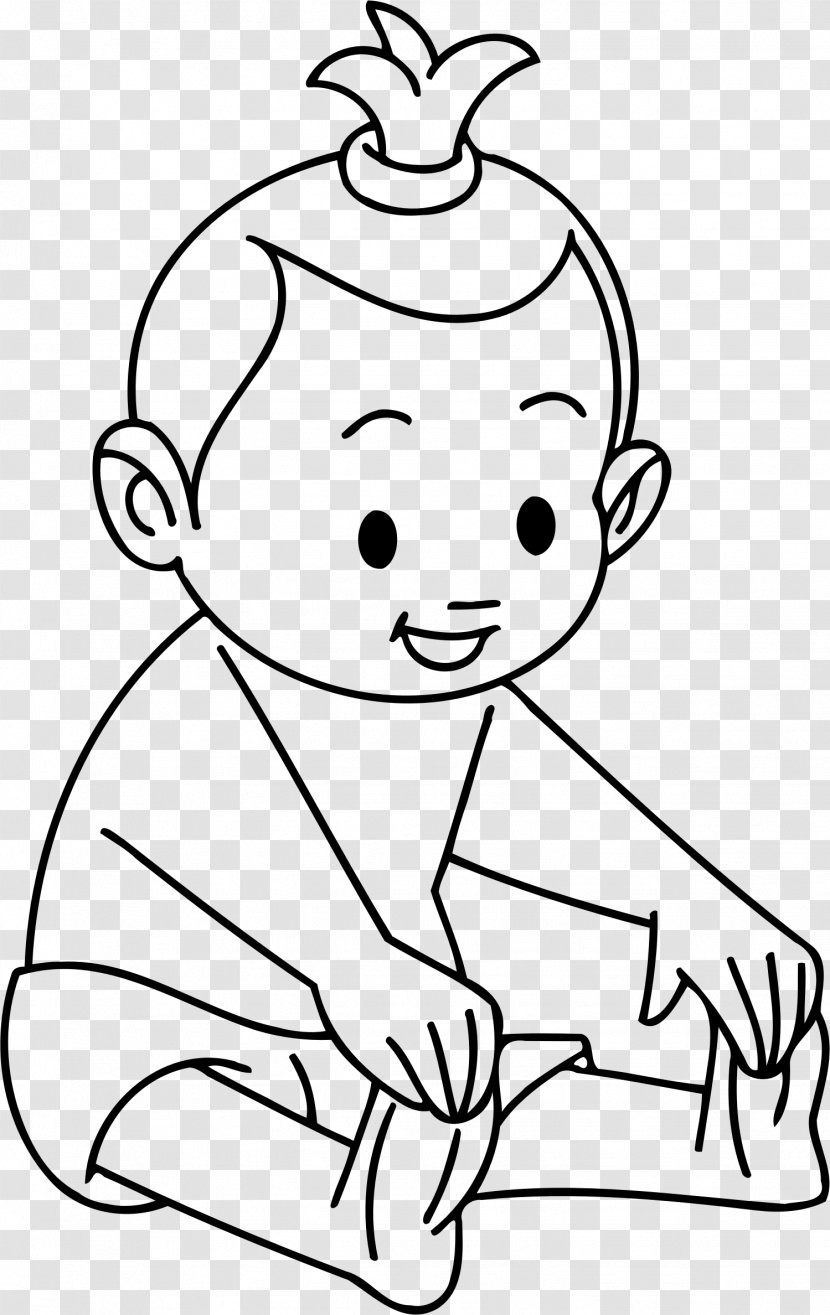 Line Art Child Drawing Clip - Silhouette Transparent PNG