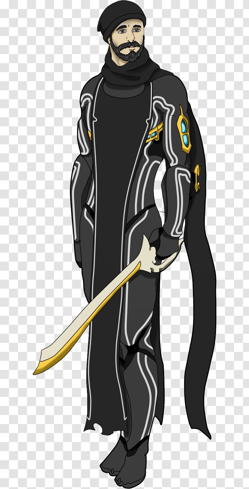 Warframe Na Ja Video Game Excalibur Command & Conquer: Generals - Costume - Stephen Silver Transparent PNG