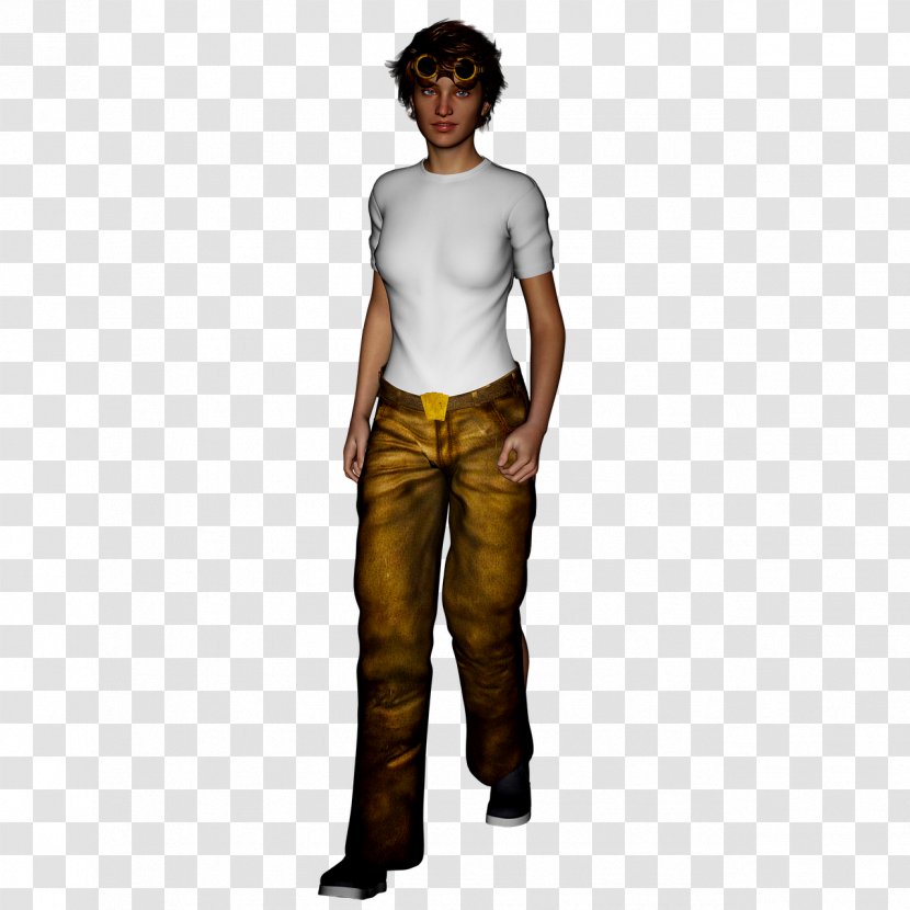 Jeans Abdomen - Trousers Transparent PNG
