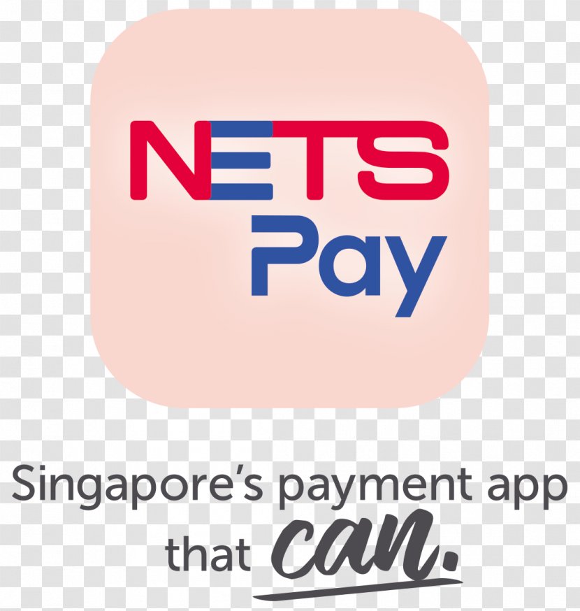 Singapore NETS Logo QR Code Payment - Text - Contactless Transparent PNG