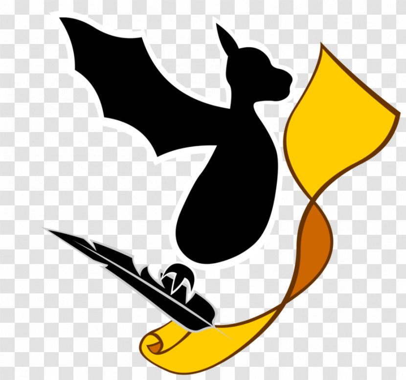 Clip Art Logo Yellow Cartoon Beak - Darkwing Duck Transparent PNG