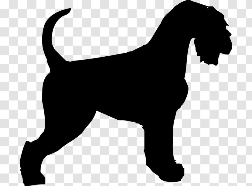 Dog Silhouette - Welsh Terrier Ancient Breeds Transparent PNG