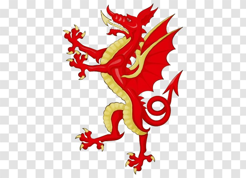 Welsh Dragon - Lion - Animal Figure Transparent PNG