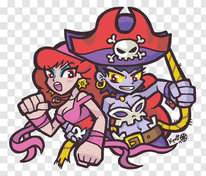 Wario Land: Super Mario Land 3 4 Shantae And The Pirate's Curse Shantae: Half-Genie Hero - Capitana Sirope - Nintendo Transparent PNG