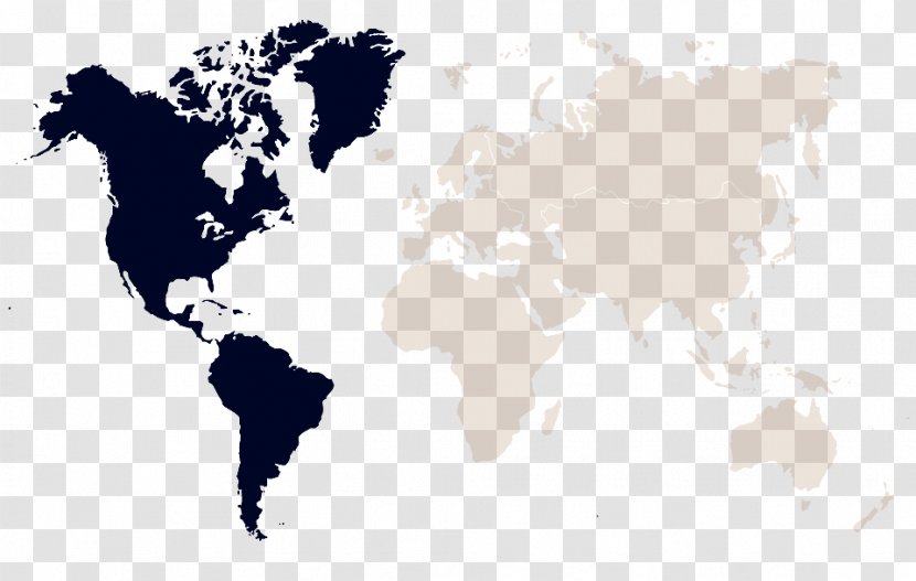 World Map Globe - Blank Transparent PNG