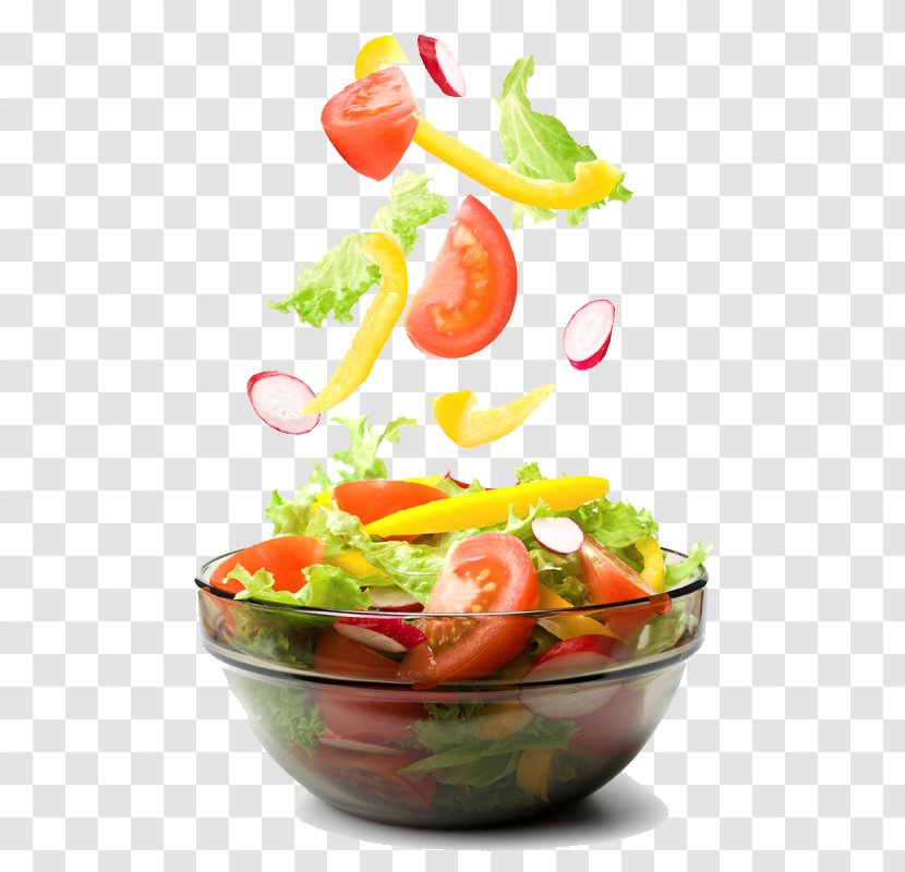 Greek Salad Caesar Israeli Pasta - Garnish Transparent PNG
