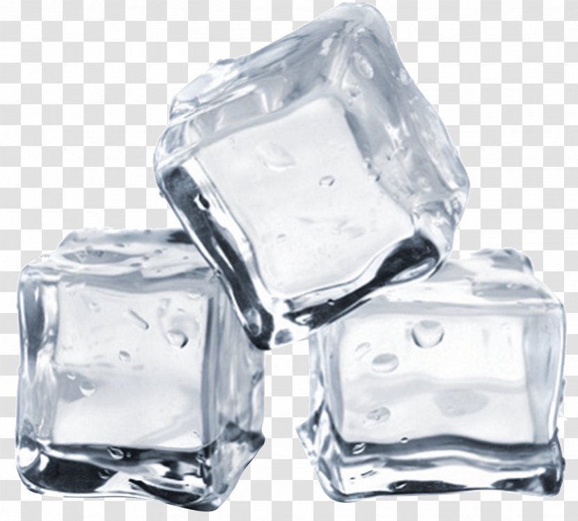 Iced Coffee Ice Cube Cafe Transparent PNG