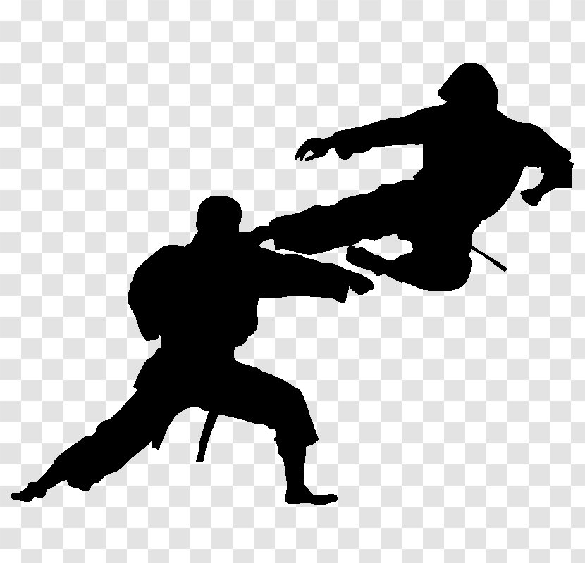 Silhouette Karate Martial Arts Sport Transparent PNG