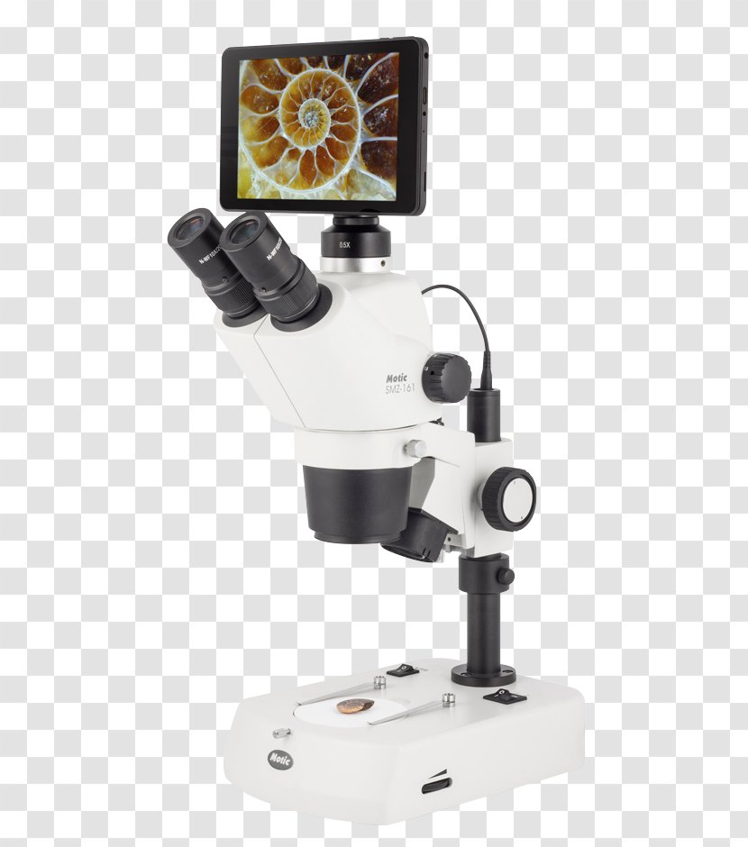Digital Microscope Stereo Inverted Tripod - Scientific Instrument Transparent PNG