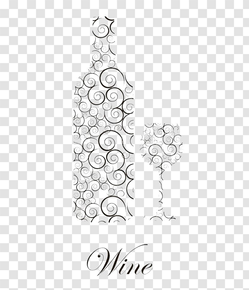 Red Wine Alcoholic Beverage - Motif - Picture Pattern Transparent PNG