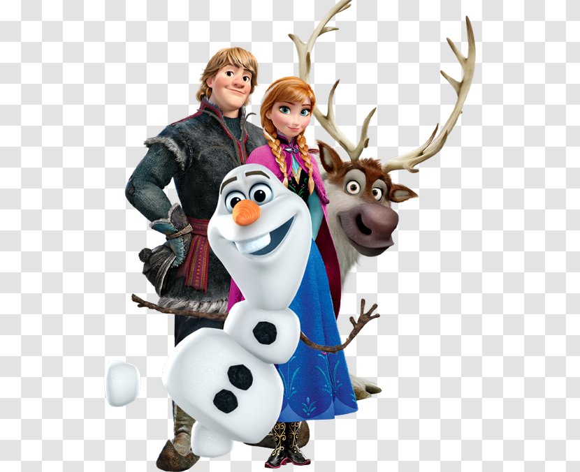 Kristoff Elsa Hans Anna Olaf - Figurine - Frozen Transparent PNG