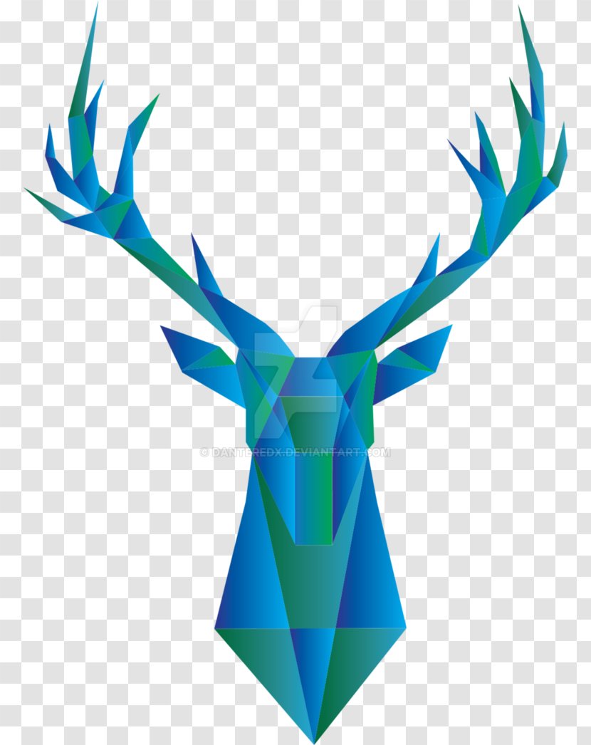 Reindeer Drawing Clip Art - Silhouette - Deer Transparent PNG