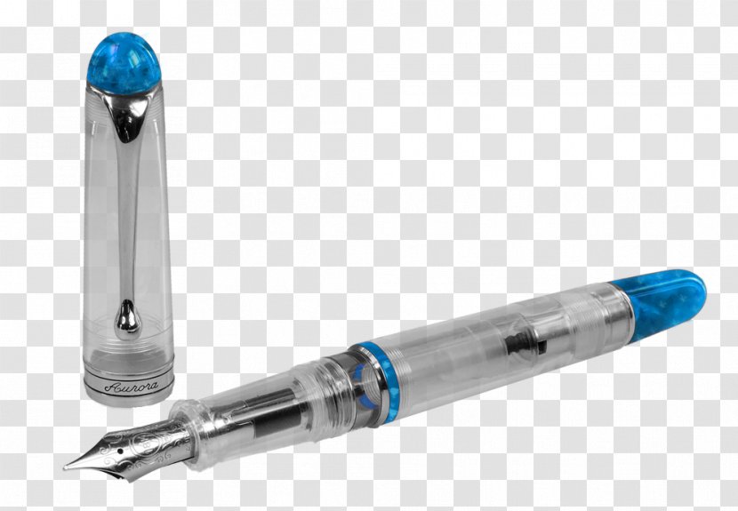 Fountain Pen Aurora Pens Nib Mineral - Office Supplies Transparent PNG
