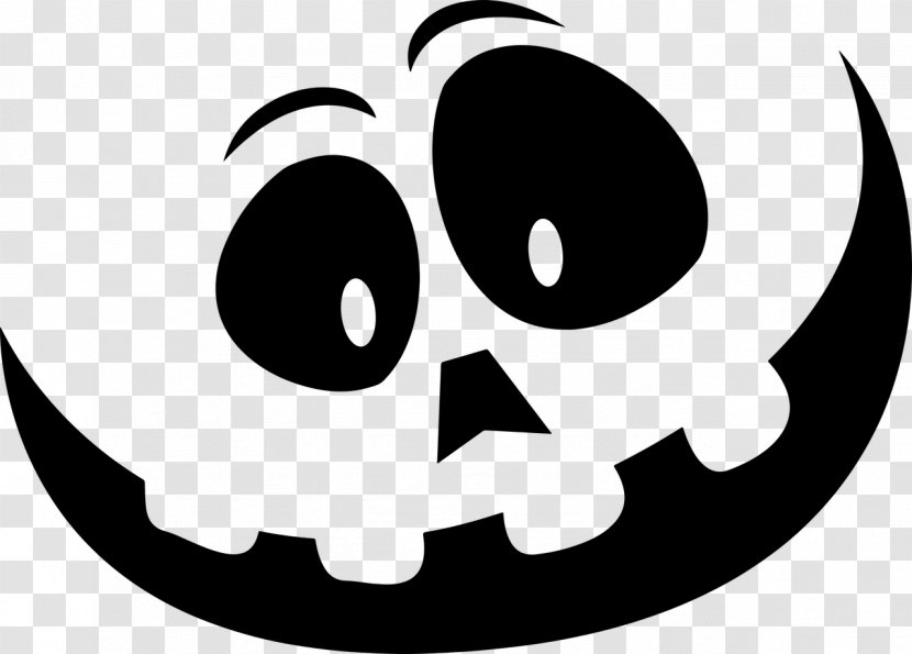 Jack-o'-lantern Halloween Clip Art - Face Transparent PNG