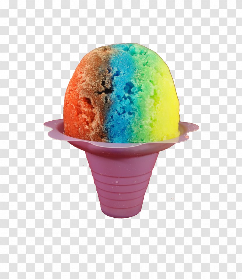 Ice Cream Cones Italian Sundae - Yellow Mango Ball Transparent PNG