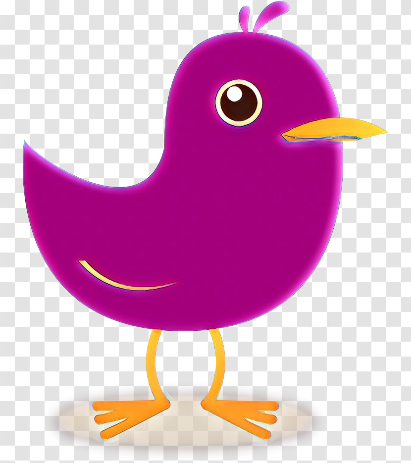 Purple Bird Beak Transparent PNG