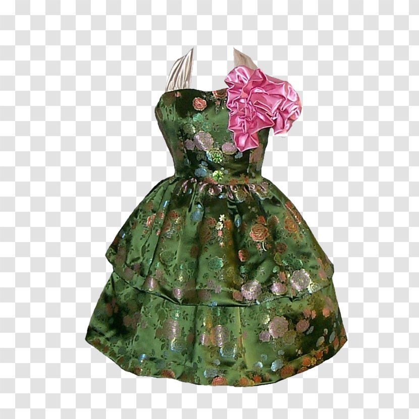 Fashion Designer Flower - Retro Style - Dress Transparent PNG