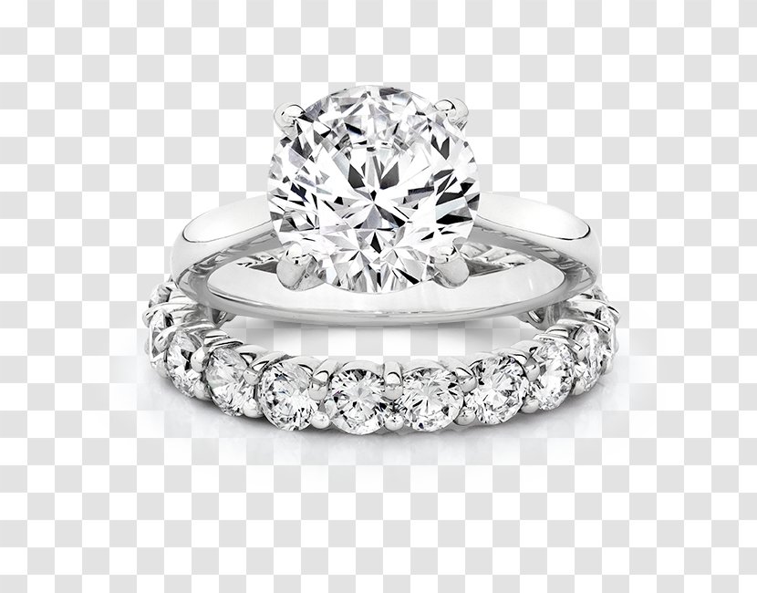 Wedding Ring Engagement Carat Diamond - Ceremony Supply - Cubic Zirconia Transparent PNG