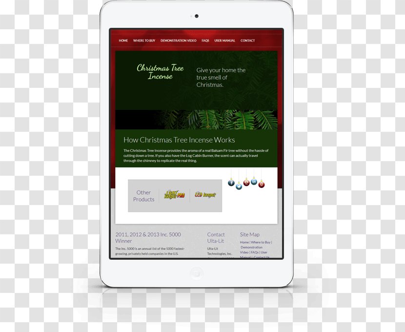 Brand Display Advertising Multimedia - Christmas Slider Transparent PNG