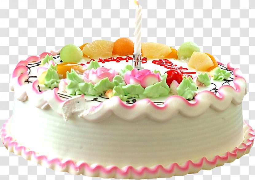 Torte Birthday Cake Fruitcake - Sugar Paste Transparent PNG