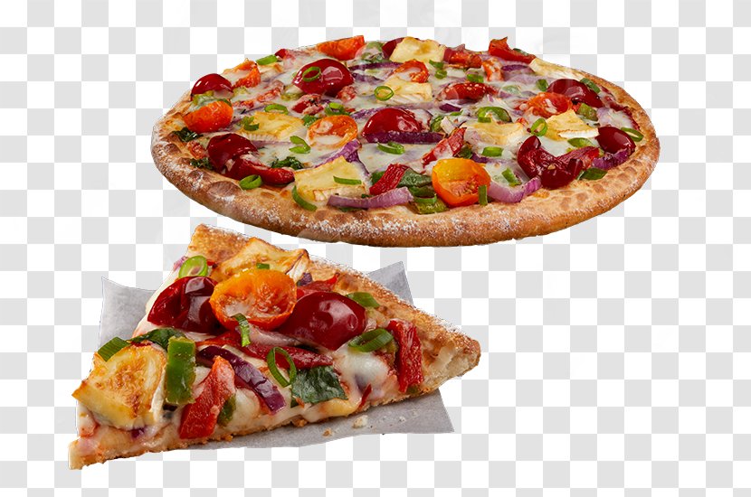 California-style Pizza Vegetarian Cuisine Domino's Restaurant - Recipe Transparent PNG