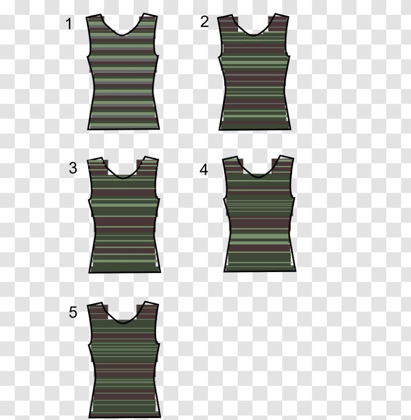 T-shirt Sleeve Knitting Pattern Fibonacci Number - Sleeveless Shirt Transparent PNG
