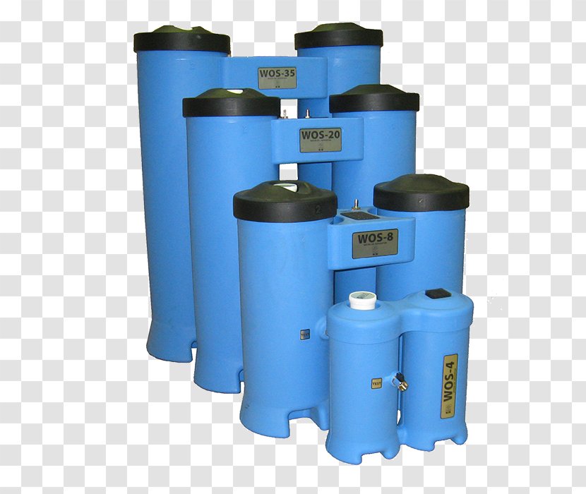 Separator Compressed Air Oil Dryer - Cylinder Transparent PNG