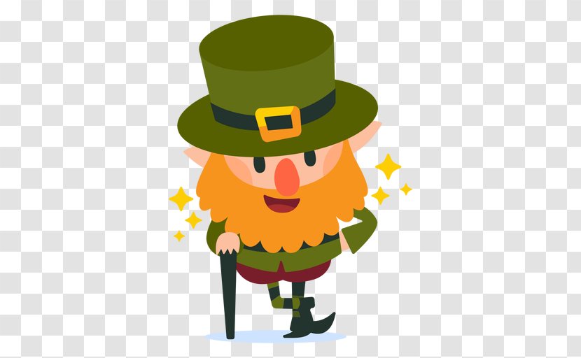 Duende Animation Image Drawing Illustration - Saint Patricks Day - Suerte Graphic Transparent PNG