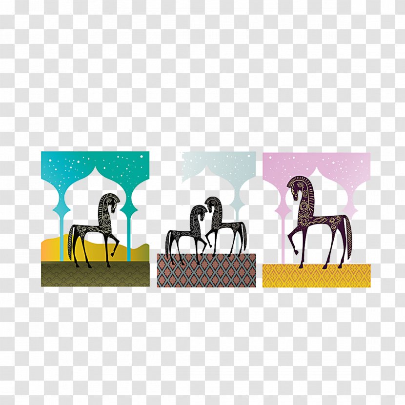 Painting Illustration - Silhouette - Dream Horse Transparent PNG