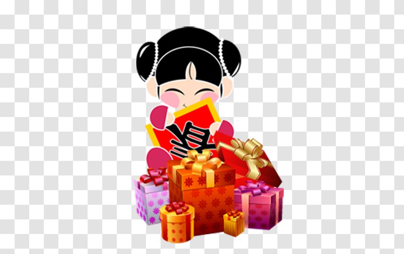 China Chinese New Year Clip Art - Doll - Gift Transparent PNG