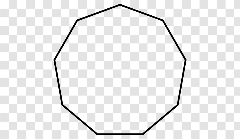 Hendecagon Nonagon Shape Regular Polygon - Triangle Transparent PNG