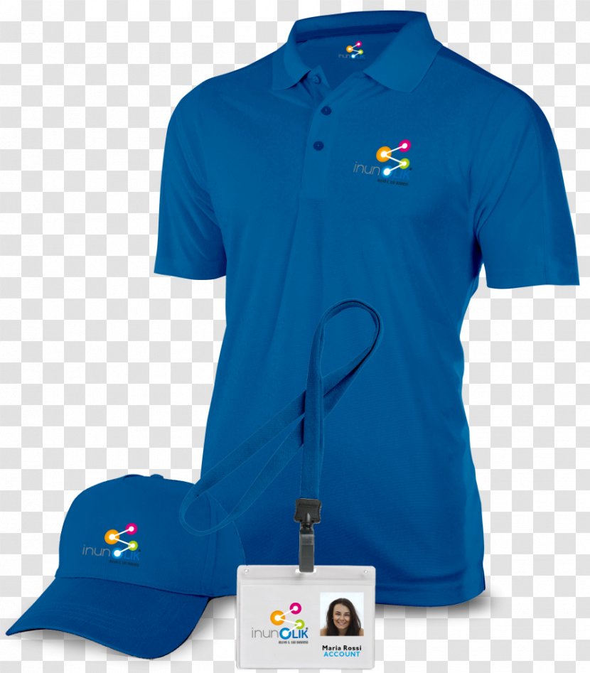 Polo Shirt T-shirt Uniform Clothing - Sports Fan Jersey - Packaging Mockup Transparent PNG