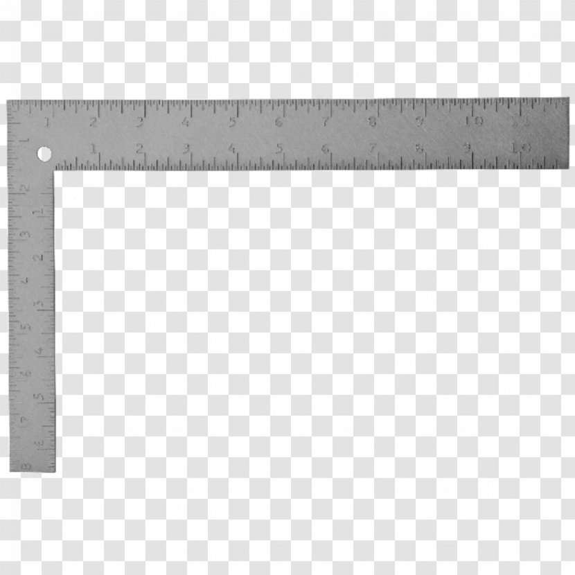 Carpenter Steel Square Framing Rafter - Sliding T Bevel Transparent PNG