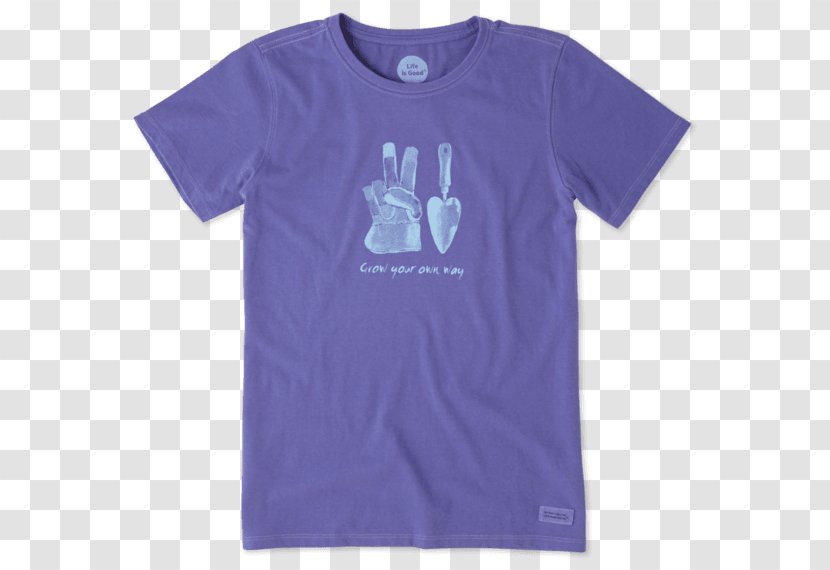 T-shirt Sleeve Hoodie Life Is Good Company - Tshirt Transparent PNG