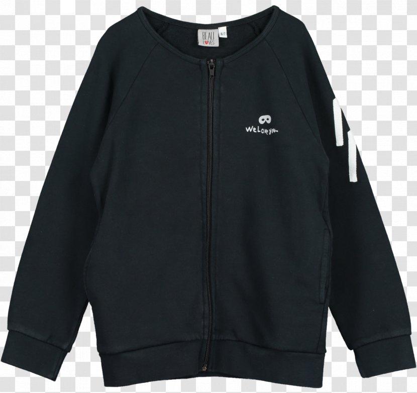 Sweater Clothing T-shirt Jacket - Sleeve - Zipper Transparent PNG
