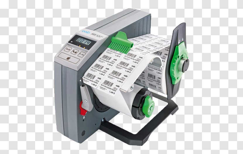 Label Printer Printing Dispenser - Industrialization Transparent PNG