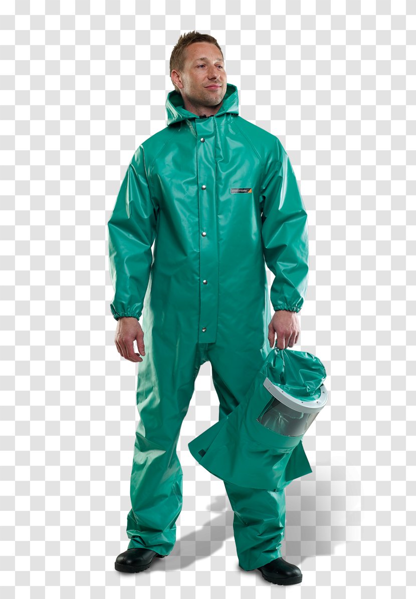 Raincoat Hazardous Material Suits Personal Protective Equipment Clothing - Overall - Suit Transparent PNG