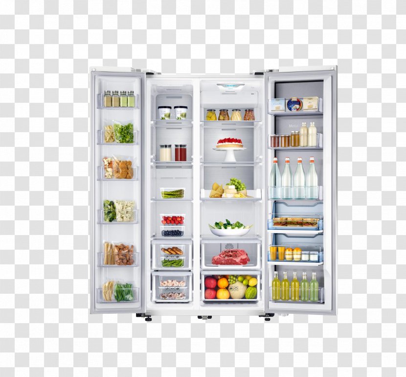 Refrigerator Home Appliance Food Samsung Haier - Webserver Directory Index Transparent PNG