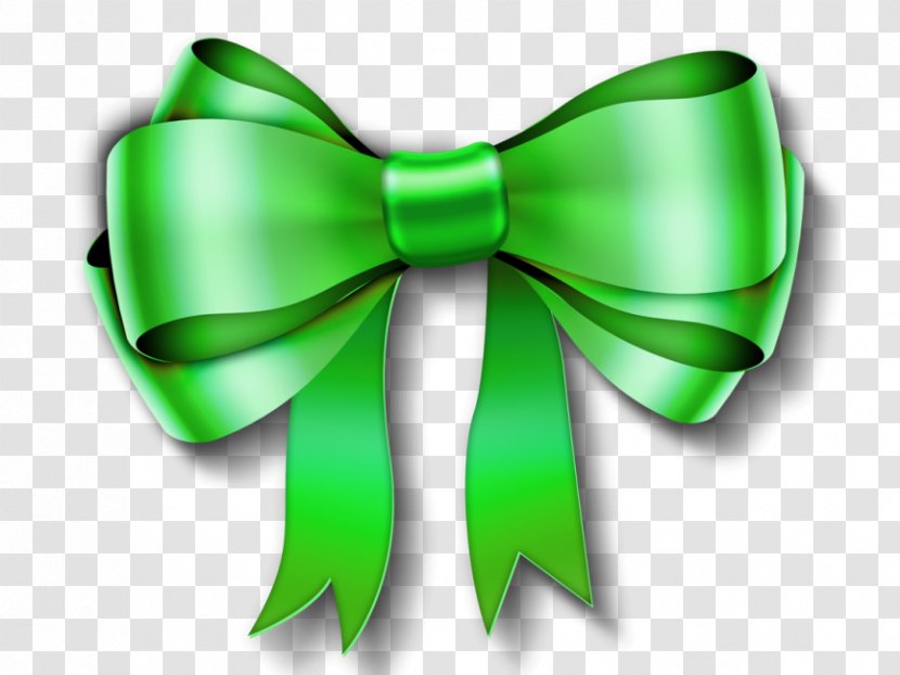 Green Background Ribbon - Shoelace Knot - Logo Embellishment Transparent PNG