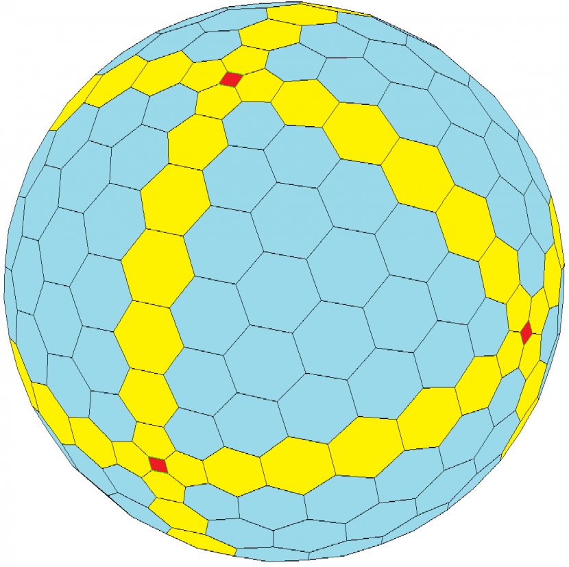 Sphere Symmetry Point Pattern Ball - Yellow Transparent PNG