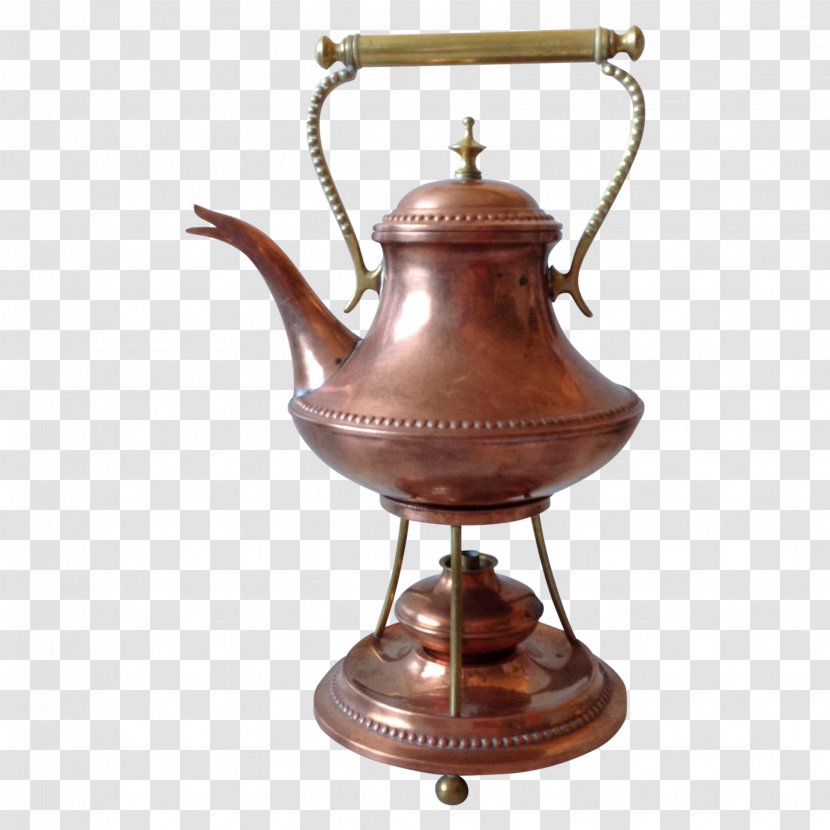 Kettle Copper Teapot Brass Handle - Ebay Transparent PNG