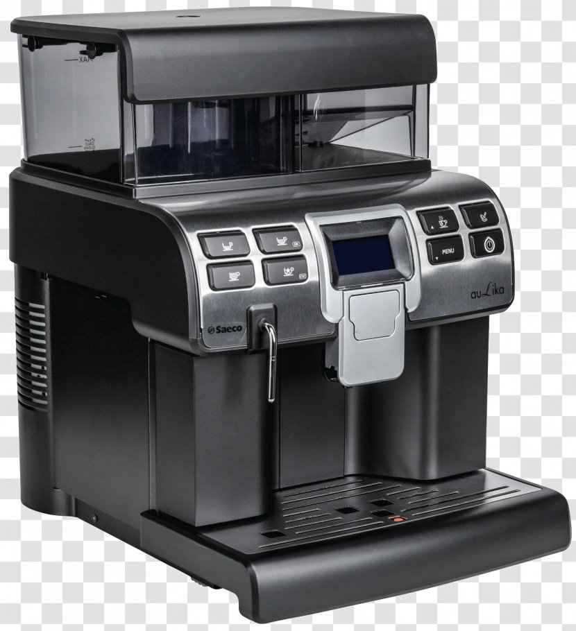 Coffeemaker Philips Saeco Aulika MID Espresso - Machine - Coffee Transparent PNG