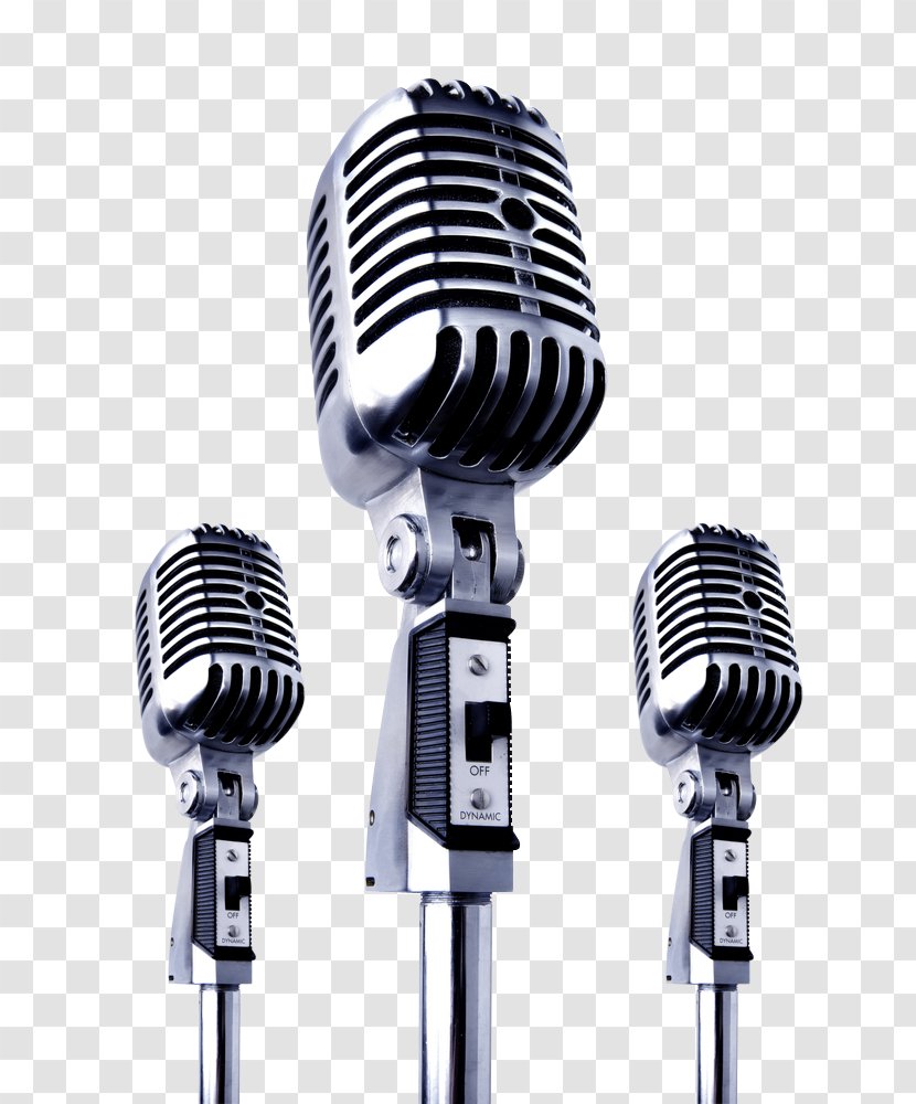 Microphone Clip Art - Nostalgic Transparent PNG