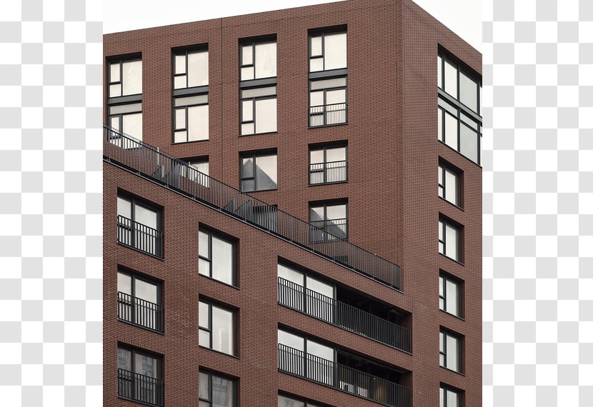 Window Apartment Architecture Property Commercial Building - House Transparent PNG